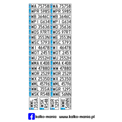 Mazowieckie 2000 Tablice...