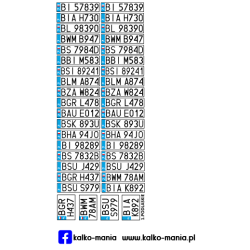 Podlaskie 2000 Tablice...