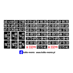 Warszawa 1956-1976 Tablice...