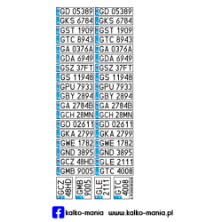 Pomorskie 2000 Tablice...
