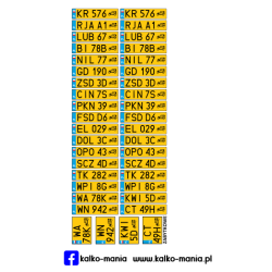 Zabytkowe 2000 Tablice...