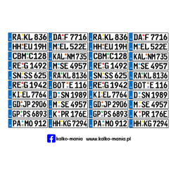 Niemcy EU Tablice...